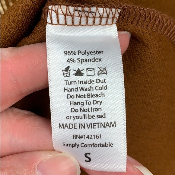 Lularoe brown and gold Cassie skirt sz sm - Picture 5 of 5